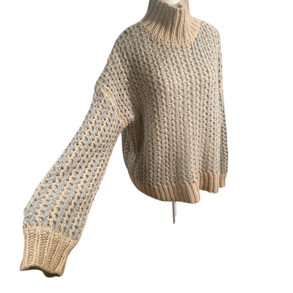 Reiss Hazel Open-Knit Oversized “Jumper” Sweater - Picture 3 of 11